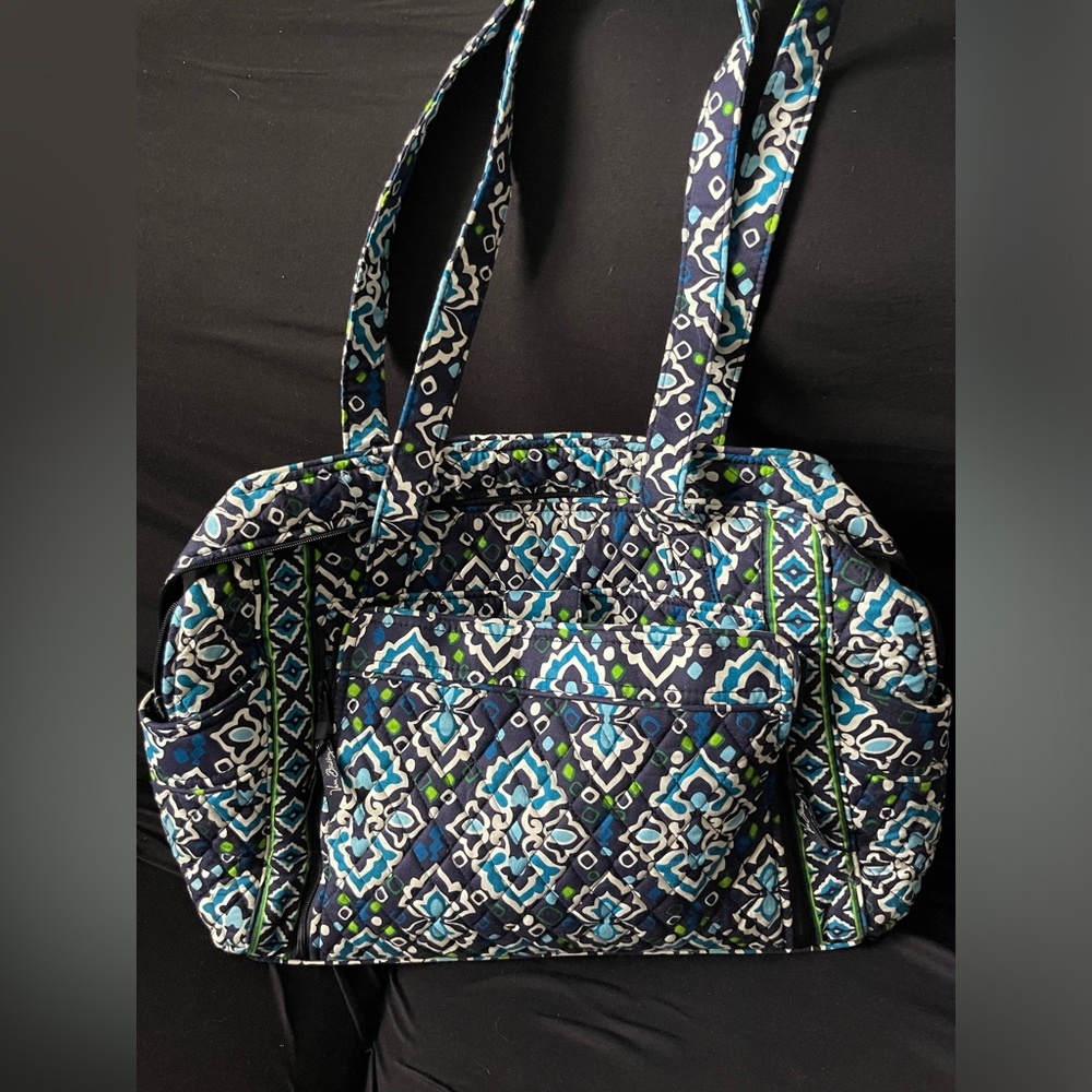 Diaper bag with changing pad